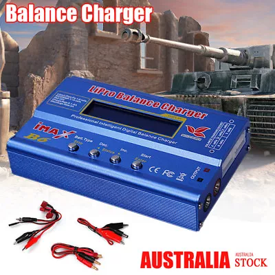 80W IMAX B6 Lipo NiMh Li-ion Ni-Cd RC Battery Balance Digital Charger Discharger • $34.82