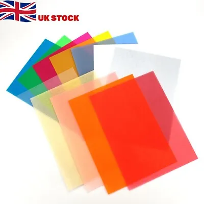 5Pcs Heat Shrink Plastic Sheets Colorful Shrinky Paper Heat Shrink Film Sheets • £3.79