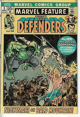 1972 Marvel Feature #2 2nd Appearance Defenders Free Shipping! • $11.99