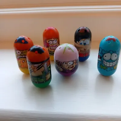 Mighty Beanz Bundle Jumping Beans 6 Original Items  Inc Rare 314 Jigsaw 2010  • £4