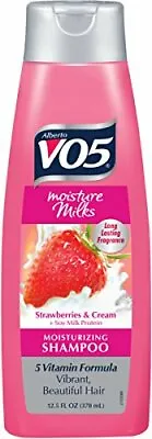 4 Pk Vo5 Moisture Milks Strawberries And Cream Moisturizing Shampoo 15 Oz Each • $17.33