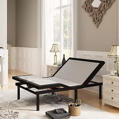 Furgle Adjustable FULL QUEEN King Bed Frame Wireless Remote Electric Massage USB • $522.99