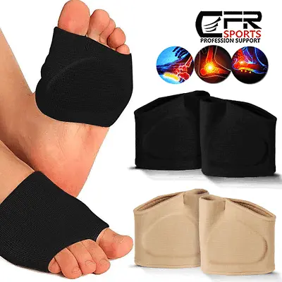2-4 Pack For Man Women Fabric Metatarsal Pads Sleeve Gel Sole Cushion Foot Pain • $14.28
