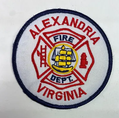 $9.99 • Buy Alexandria Fire Virginia VA Patch J4