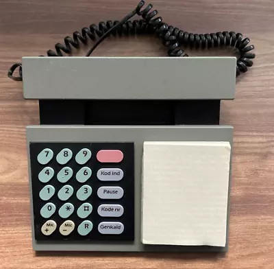 Beocom 2000 B&O Bang And Olufsen Grey 1980s Desk Landline Phone Original • £96.50