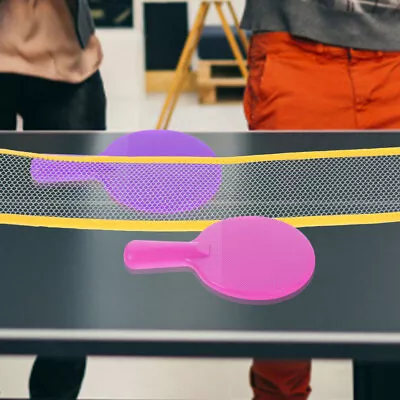  Mini Tabletop Toy Tennis Bat Posts Outdoor Toys Child Baby Portable Pingpong • £13.25