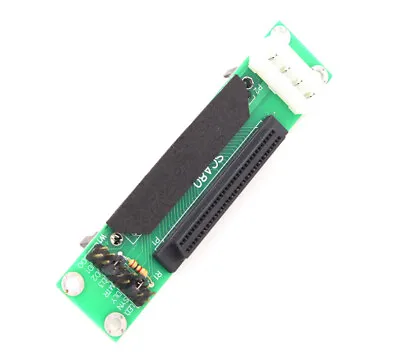 SCSI SCA 80pin To 68pin Female Ultra SCSI II/III LVD-SE Adapter SCSI 80-68 Card • $13.99