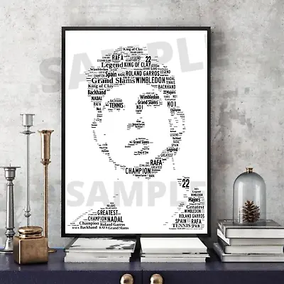 Rafael Nadal Rafa Tennis Collectible/Memorabilia/Gift UK Seller FREEPOST UK • £14.99