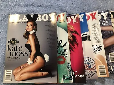 2014 Playboy Magazine Year Lot With Protector Case.  • $35