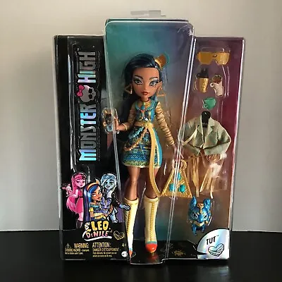 2022 Mattel Monster High Cleo De Nile G3 Doll New In Box Ready To Ship • $23.99