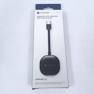 New Motorola MA1 Wireless Car Adapter For Android Auto • $44.99