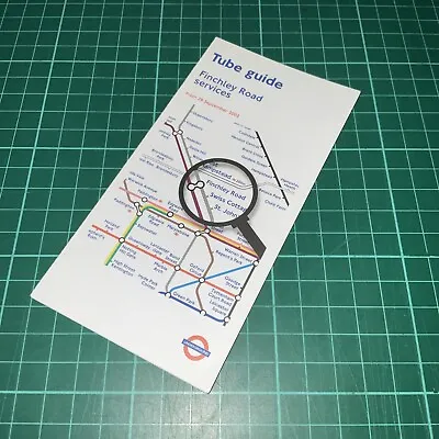 London Underground Finchley Road Tube Guide September 2002 Map Metropolitan Line • £2.99