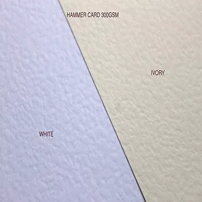 £1.95 • Buy A4 Textured Card Linen / Hammer / Smooth / Ivory / White 300gsm High QUALITY
