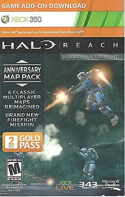 XBox 360 HALO Reach Anniversary Map Pack DLC • $4.49