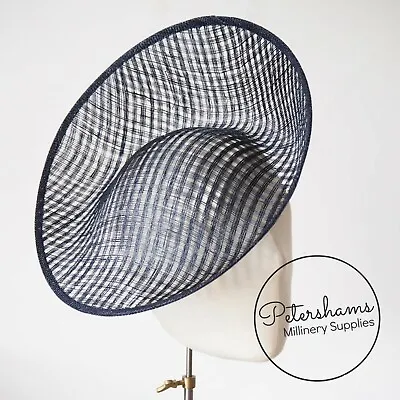 'Amanda' Lattice Weave Sinamay Fascinator Base For Millinery & Hat Making • £14