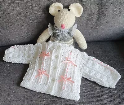 ***Hand Crochet Baby Cardigan*** • £5.50