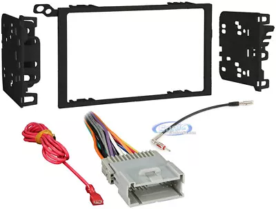 95-2009 Car Stereo Radio Double 2 Din Dash Installation Kit Harness + Antenna • $28.99