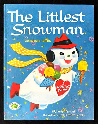 THE LITTLEST SNOWMAN ~ Large Vintage Children's Treasure Book ~ Tazewell VG • $15.99