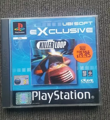 PlayStation 1 (PS1): Killer Loop With Manual [Free Postage] • $18.95