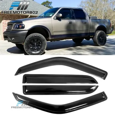 Fit 01-03 Ford F150 Crew Cab 02-03 Lincoln Blackwood Window Visor Rain Sun Guard • $28.11