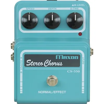 Maxon Vintage Series CS550 Stereo Chorus Pedal LN • $245.52