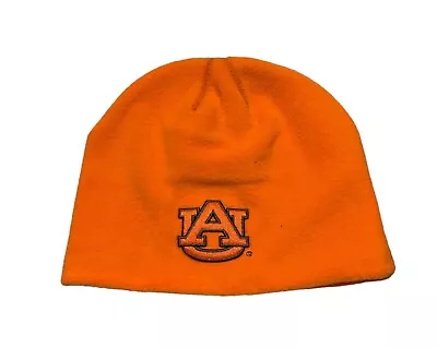 Auburn Univerity Tigers Fleece Beanie Skully Cap Hat • $18.97