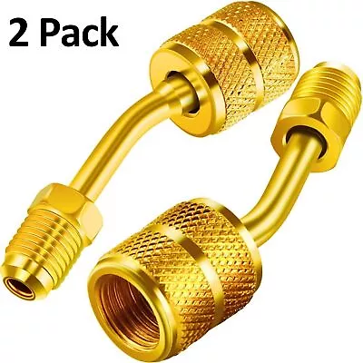 2* R410A Charging Vacuum Port Adapter Mini Split Air Conditioner Brass Converter • $12.19