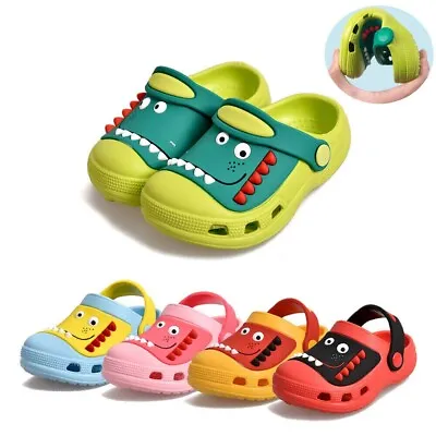 Kids Infant Beach Clogs Boys Girls Sandals Shoes Breathable Crocs UK Size 3-10.5 • £16.99