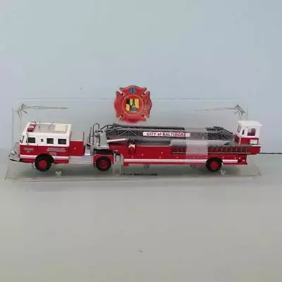 Code 3 Aerial Ladder Fire Truck Baltimore Toy Car • £103.42