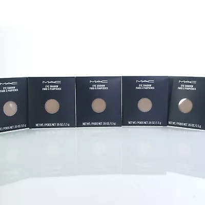 5 Mac Cosmetics Pro Palette Refill Pan Eye Shadow  0.05OZ IN OMEGA • $24.99