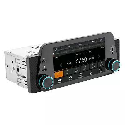 Stereo Car Radio Single Din Bluetooth 5in MP3 Player USB FM CarPlay Android Auto • $75.50