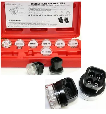 9pc Electronic Fuel Injection Signal Noid Lite Tester Light Set GM Ford Bosch • $23.99