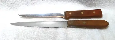 2 Vintage Butcher Knives 1- R.H. Forschner Co Victorinox Switzerland 1-No Brand • $24.99