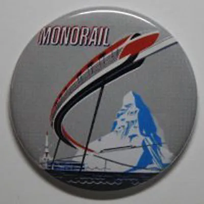 MONORAIL MAGNET Vintage Disneyland Poster Art Tomorrowland Disney Retro • $3.89