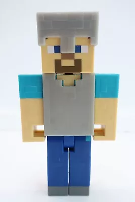 Mattel 2015 Minecraft Steve 5  Action Figure W/ Body And Head Armor • $9.99