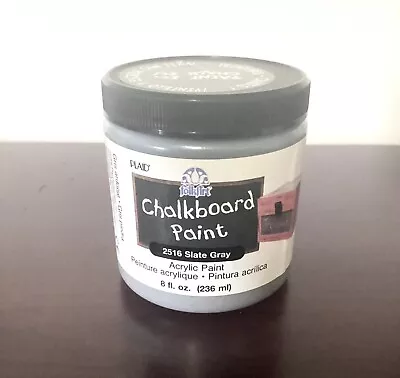 FolkArt Chalkboard Paint Slate Gray 8Oz • $5.08