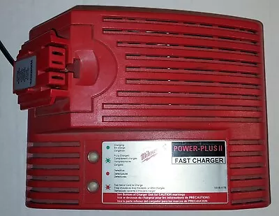 Milwaukee Power Plus II Fast Charger 12v 14.4v And 18v  Model 48-59-0241 • $50