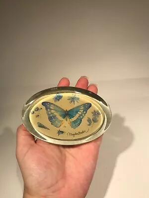Vintage Marjolein Bastin Butterfly Paperweight-1980's • $16