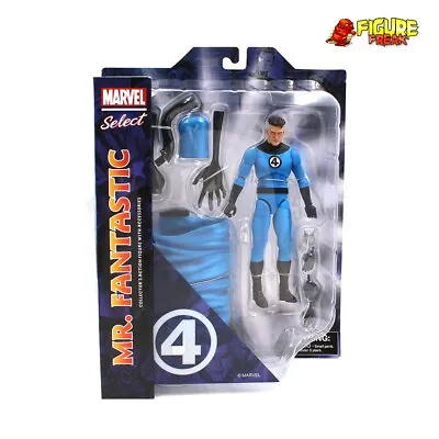 Marvel Select Fantastic Four Mr. Fantastic 7  Action Figure (NM Package!) • $25.49