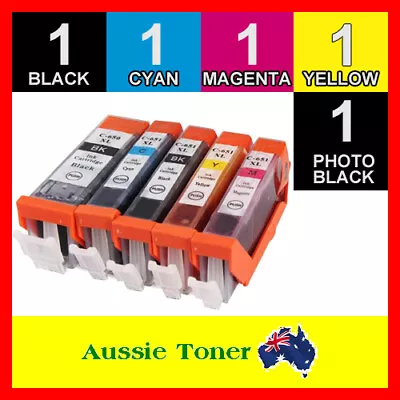 5x Ink PGI-650 CLI-651 XL For Canon PIXMA IP7260 IX6860 MX726 MX926 MG5560 • $11.60