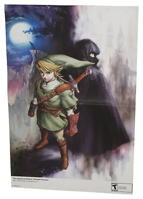 Nintendo Power Legend Of Zelda Twilight Princess Wii Gamecube Double Sided Poste • $14.98