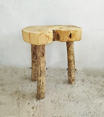 Driftwood Stool Driftwood Side Table Wooden Milking Stool Rustic Stool /table • £110