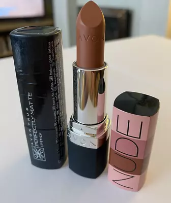 £3.25 • Buy Avon True Colour Perfectly Matte Lipstick New Full Size Cafe Au Lait