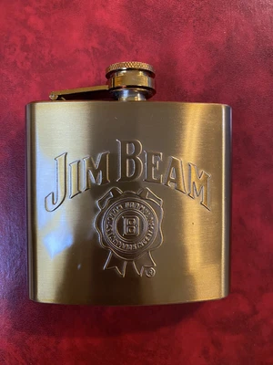 $15 • Buy Jim Beam Hip Flask. BRAND NEW WITH BOX