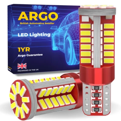 £4.94 • Buy Fits Ford Mondeo MK3 Led 57 Smd White Xenon 00-07 ST 2.0 Bright Side Light Bulbs