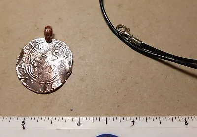 $20.95 • Buy 1516 Or Older King Ferdinand Spanish Coin Made Into A Unique Pendant Necklace !