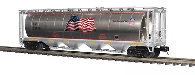 Mth 20-97796 Union Pacific 100 Ton Hopper  Plated   O Gauge 3 Rail Rd# 21381 • $79.99