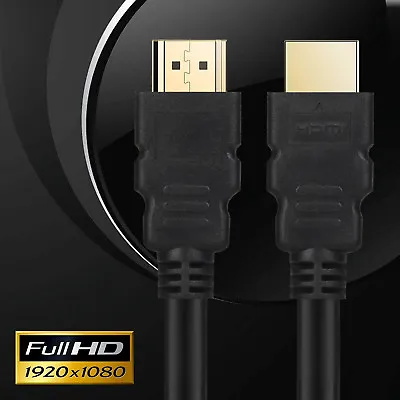 Gold-plated 1080P HDMI Cable 0.5m 1m 1.5m 2m 3m 5m 8m 10m 15m 20m For HD TV LCD • $11.39