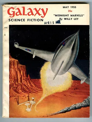 Rare May 1955 GALAXY SCIENCE FICTION Magazine! Arthur! Pohl! Leinster! Clifton! • £12.04