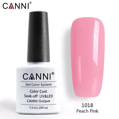 £3.95 • Buy CANNI® UV Nail Gel Nail Polish Soak Off LED Base Matte Tempered Top Coat Varnish